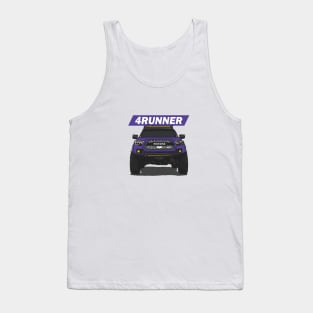 4Runner Toyota Front View - Purple Tank Top